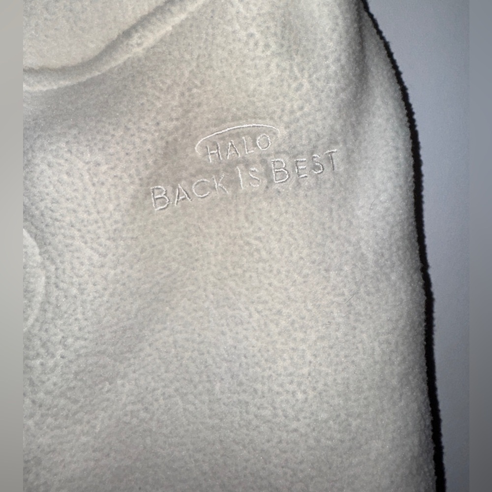Halo Cream Fleece Swaddle SleepSack 3-6M EUC - Picture 4 of 6